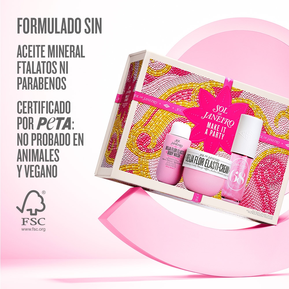 MAKE IT A PARTY BEJIA FLOR BODY ROUTINE GIFT SET (SET DE RUTINA CORPORAL)